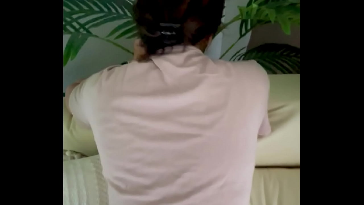 Asian Couple on Sofa - Vacation Sex Vid