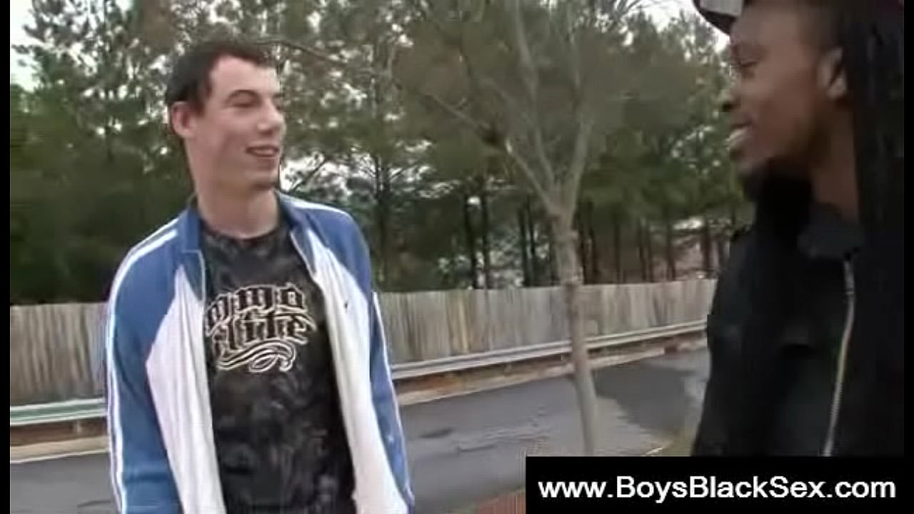 Blacks Thugs Breaking Down Hard Sissy White Boys 04