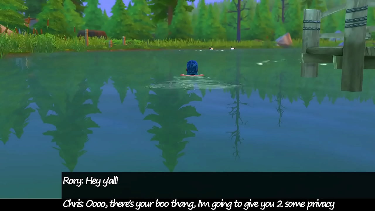 Blue Moon - Sims 4 Adult Series - Hot Threesome under the Full Moon