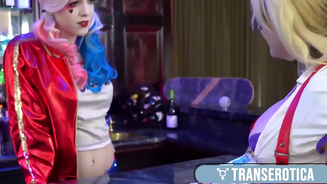 Trans Hottie Autumn Rain Tossed Roughly To Take Leya Falcon's Strap!