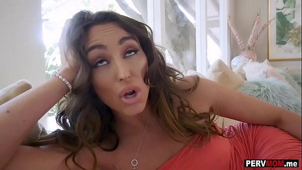 My stepmom came home feeling down and my cock helped her