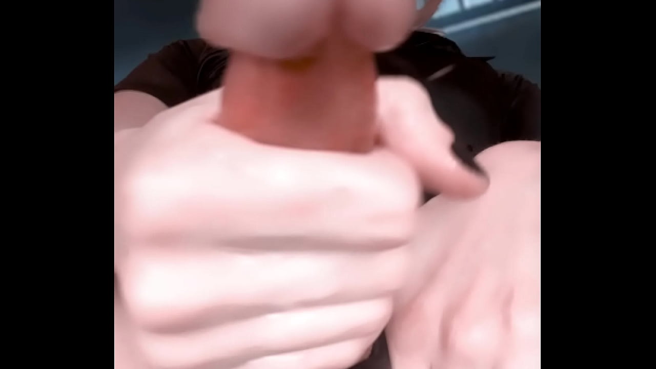 Tgirl Traffic Cop Pulls You Over And Diciplines You Closeup With Her Massive Cock And Cumshot