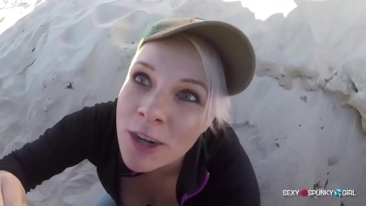 POV Sloppy Blow Job and Big Cumshot on Beach: Featuring Mister Spunks