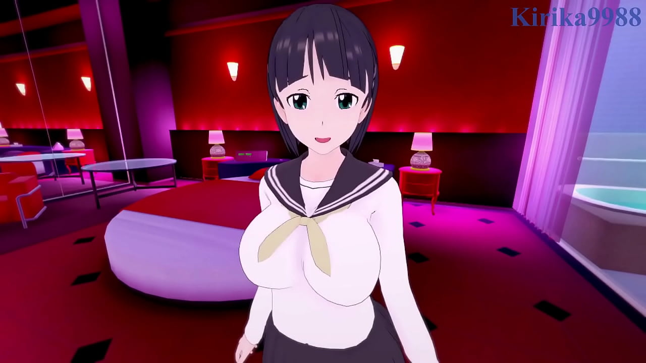 Suguha Kirigaya intense sex. - Art Online Hentai