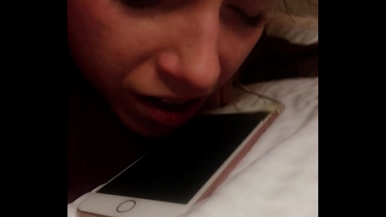 Her boyfriend kept calling so she threw the phone away and cucked him