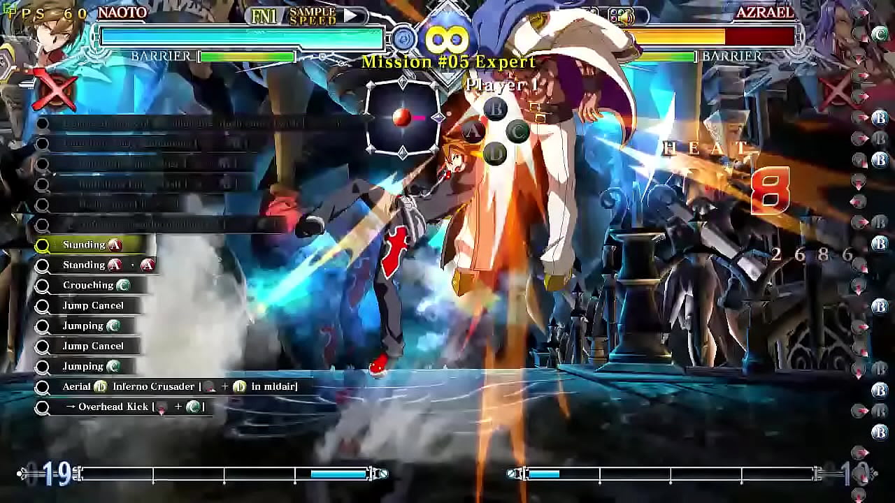 naoto kurogane shoves his enhanced fists into azrael