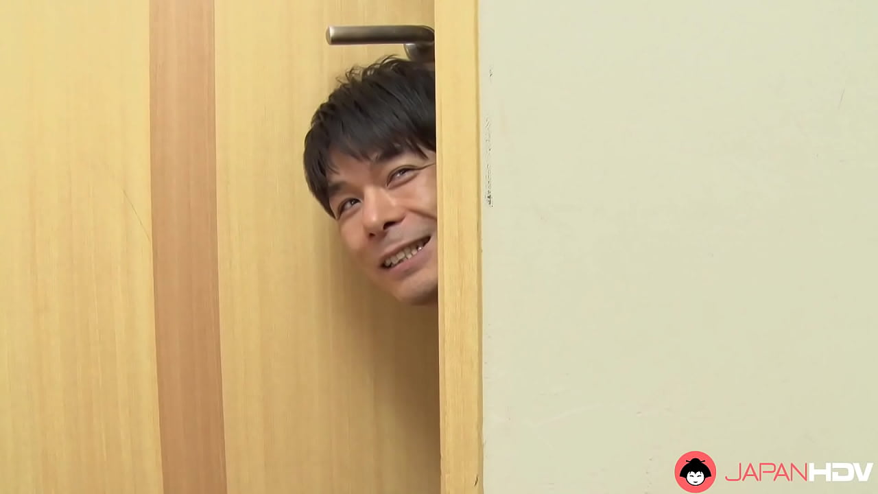 Japanese woman Sumire blows an older man's dick uncensored.