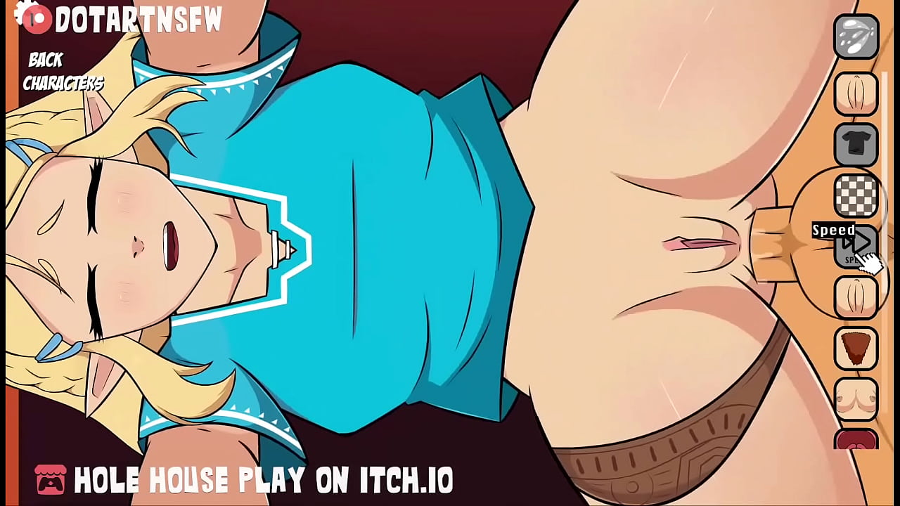 Tight anal for characters bent over and dripping creampie - Hole House