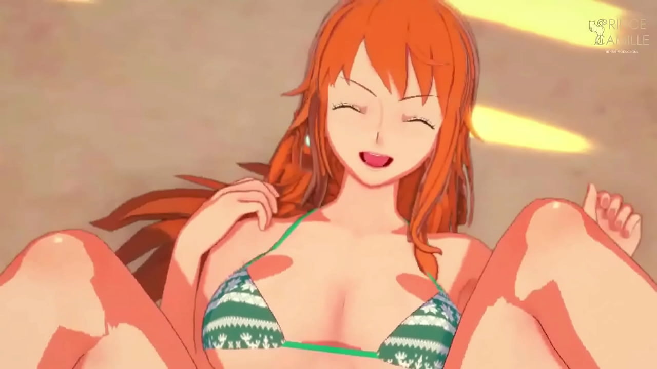 Nami wants to have rough sex on a desert island