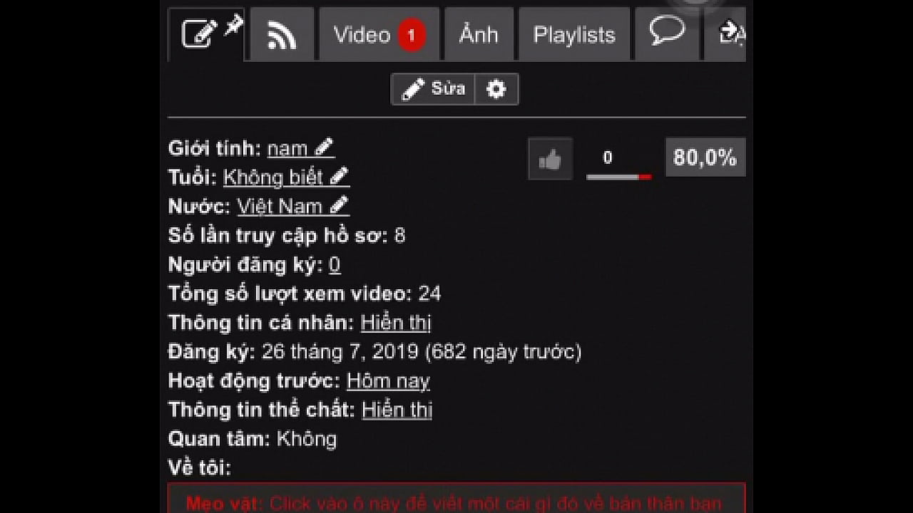 Video x&aacute;c minh