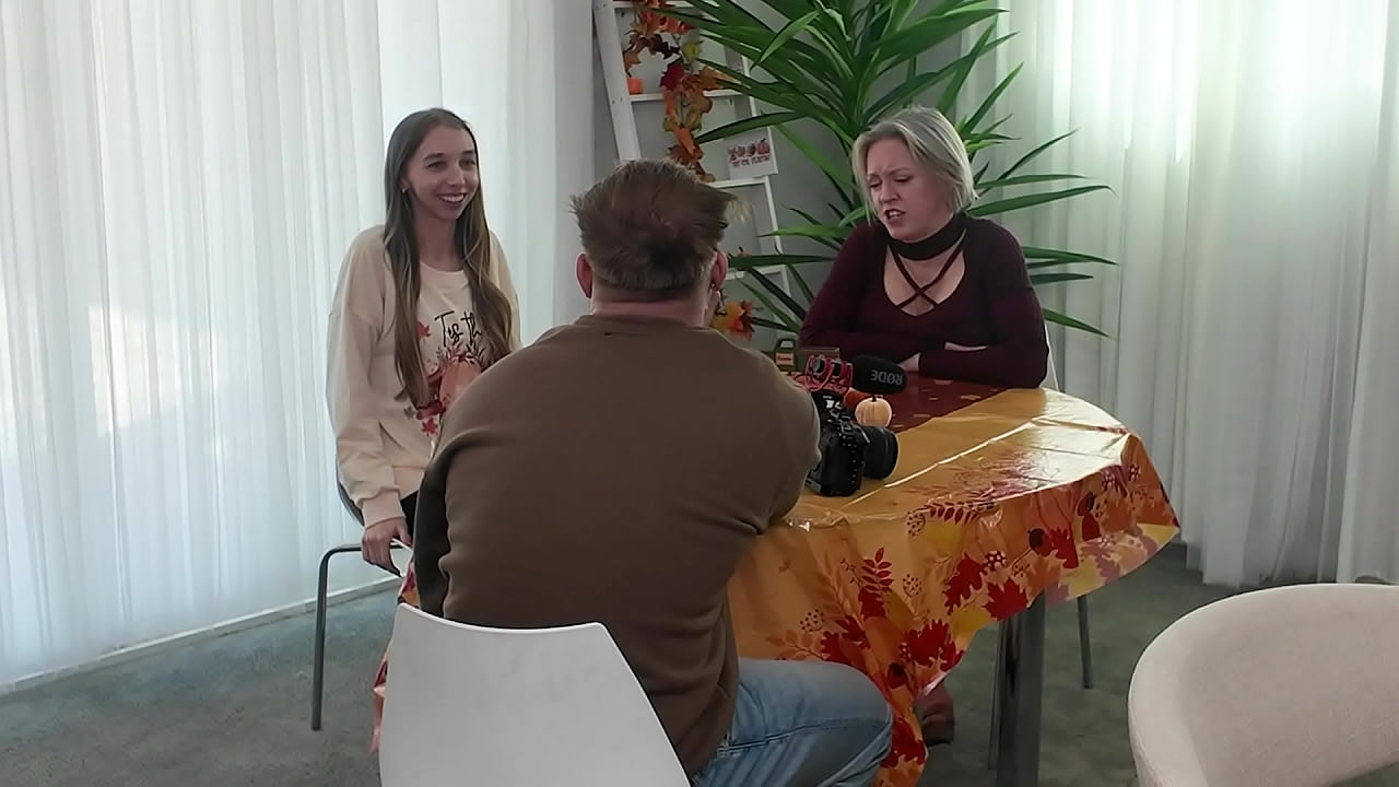 Hot Natural Blonde Gets Holiday Dick BTS - Breezy Bri