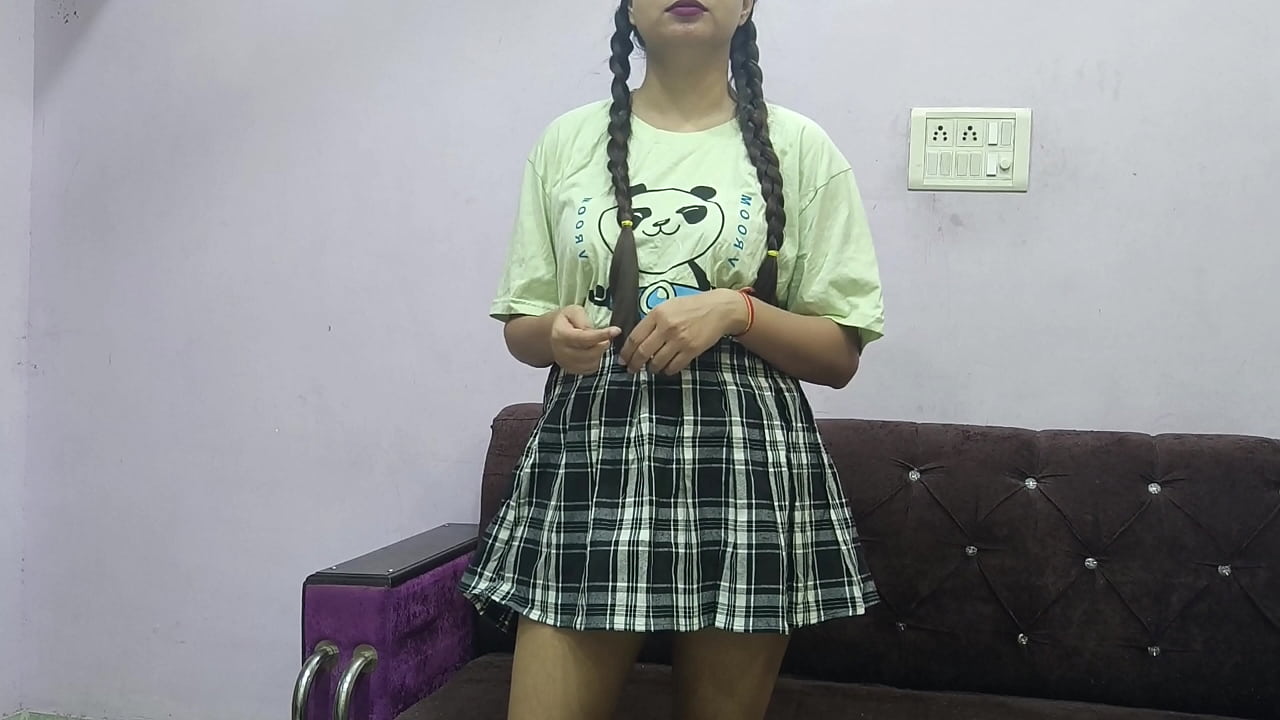 Indian hot Teen Hardcore sex with new Stepdad!