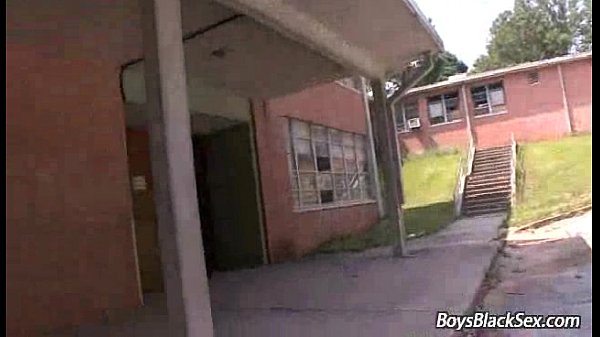 Blacks On Boys - Bareback Gay Interracial Hardcore Fucking 20
