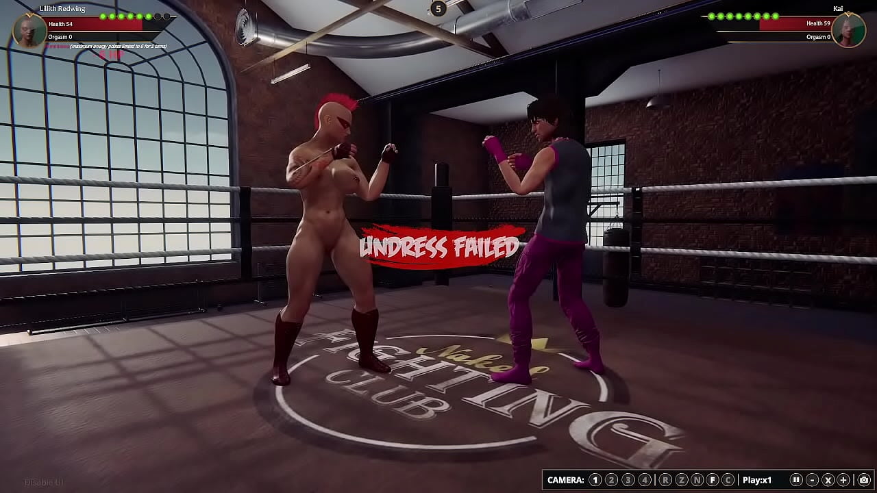 Lillith VS Kai [NF3D Video Game No Rules Combat]