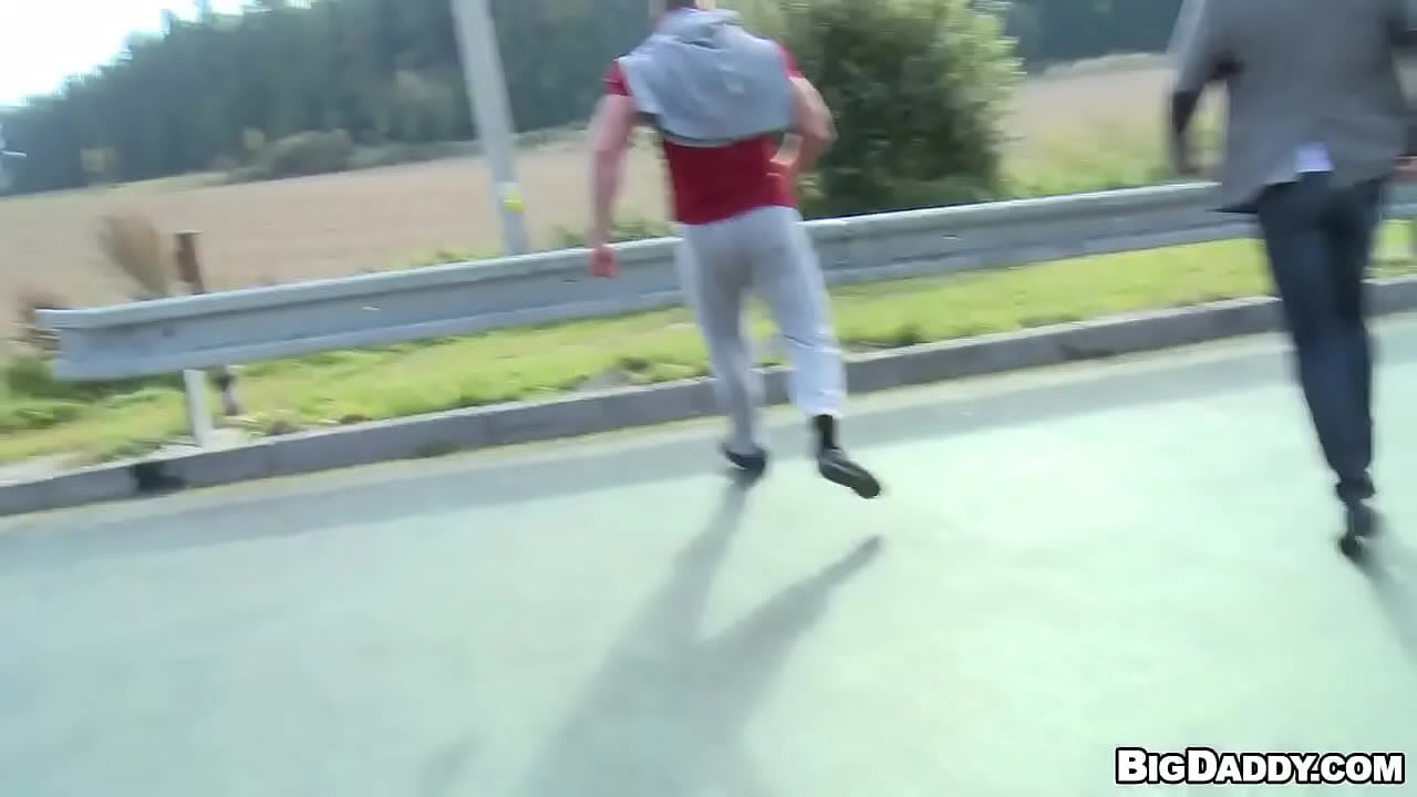 Muscular Studs Fuck in The Grassy Field!