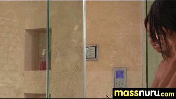 Naughty chick gives an amazing Japanese massage 7