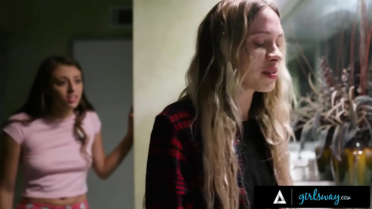 Hot Brunette Fucks Girl During Overnight