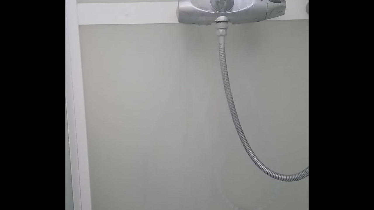 Wanking in the shower