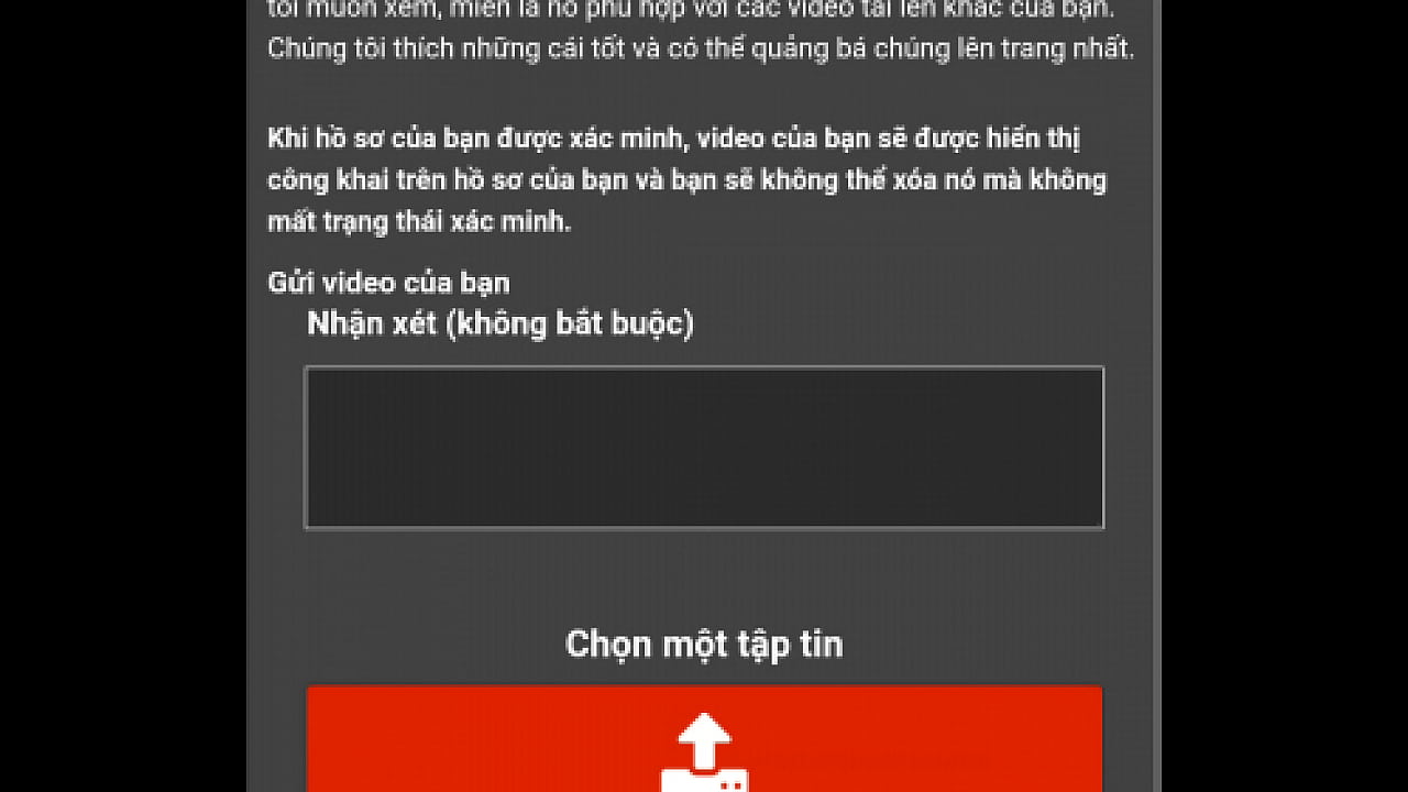 Video x&aacute;c minh