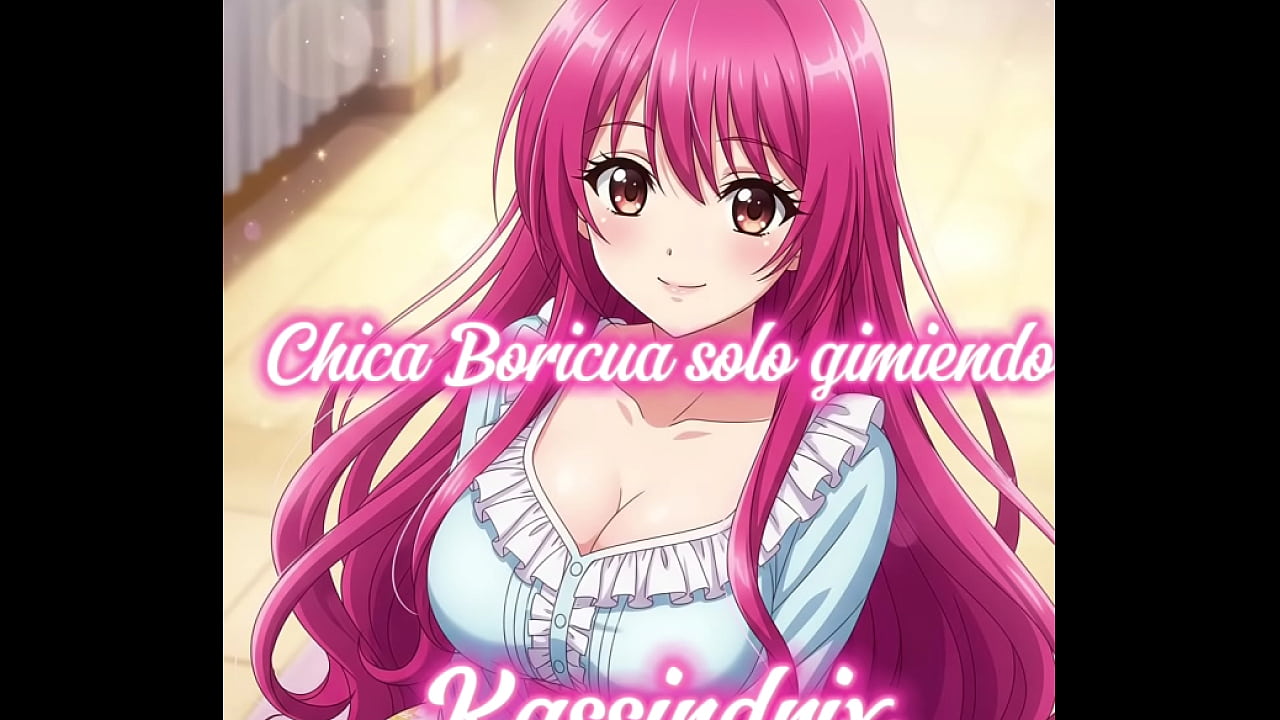 Solo gimiendo, mientras me toco