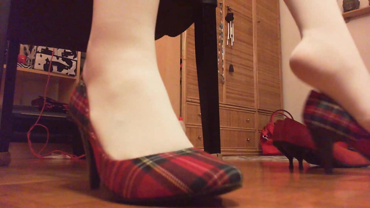 Collection of stockings and wonderful squirting orgasm