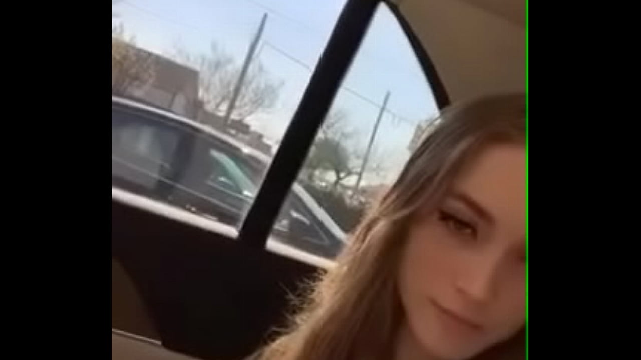 Teen in car
