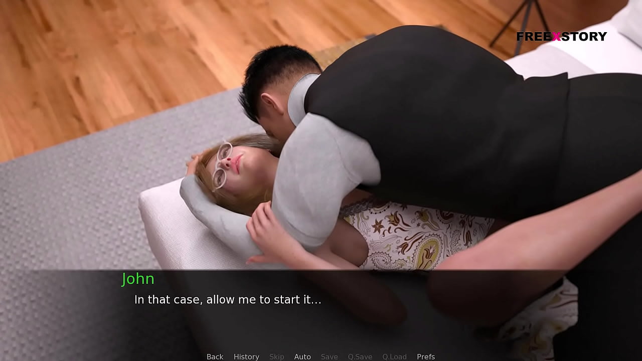 40 - DuskLight Manor   Mary is doing sex with John in many positions in her room