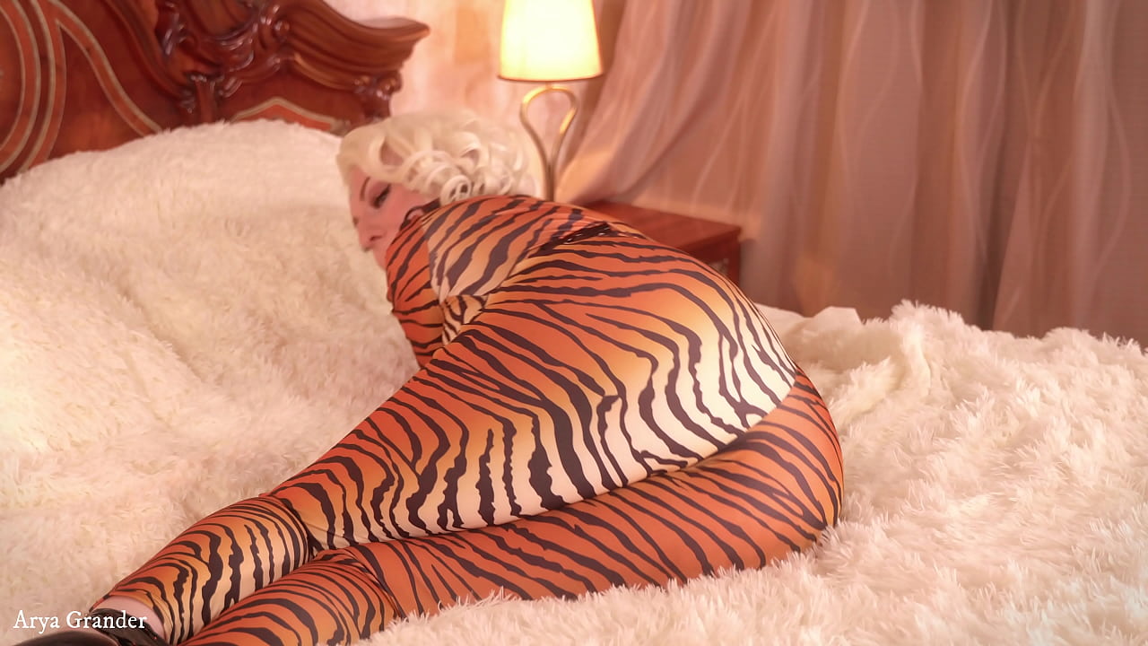 fetish curvy girl in catsuit