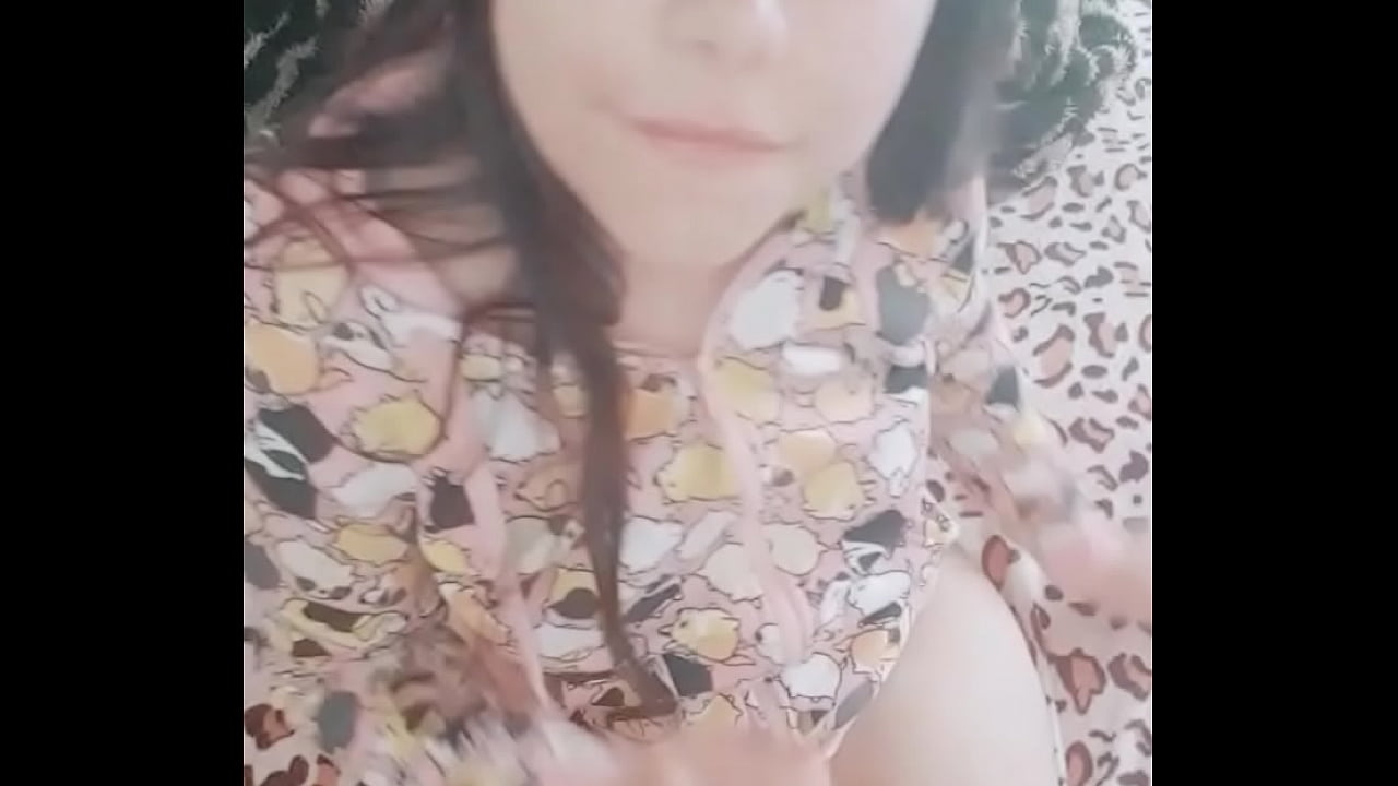 Beautiful teenager masturbating her tiny tight pussy