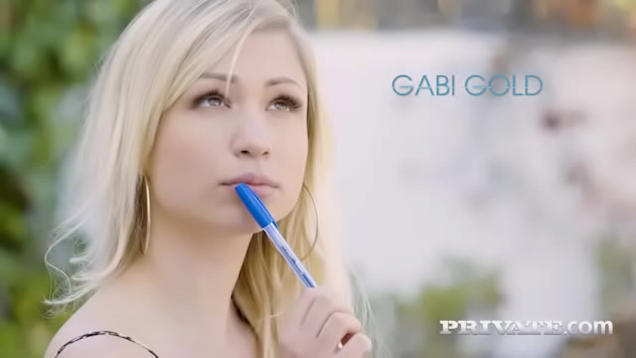 Gabi Gold is Learning Anal