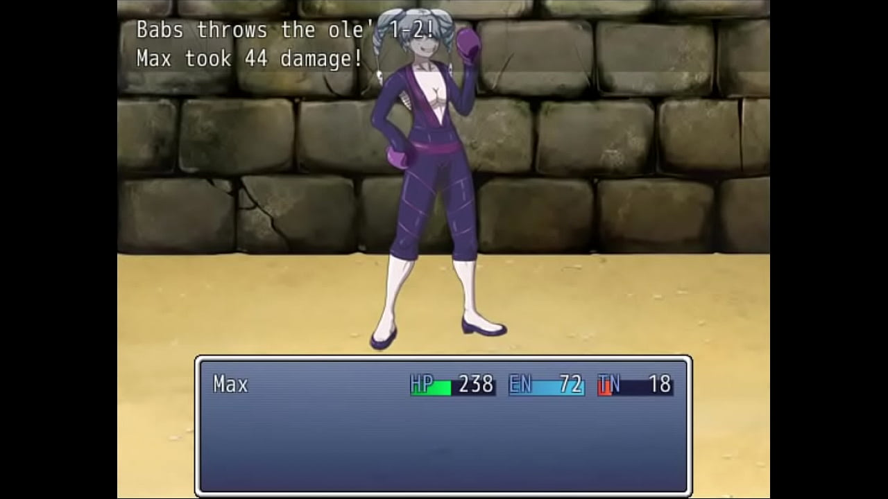 Spectacular Beatdown! Babs Fight (Win Scene   2 Grapples)