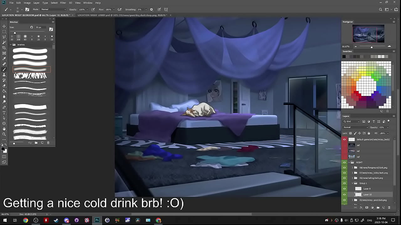 STS broadcast by DC on Picarto dated 04.10.2023