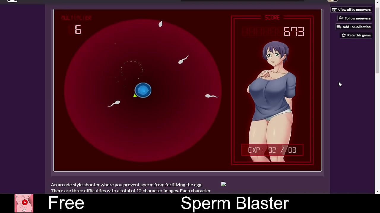 Sperm Blaster (free game itchio) Shooter