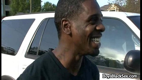 Blacks On Boys Bareback Gay Hardcore Fucking Video 15