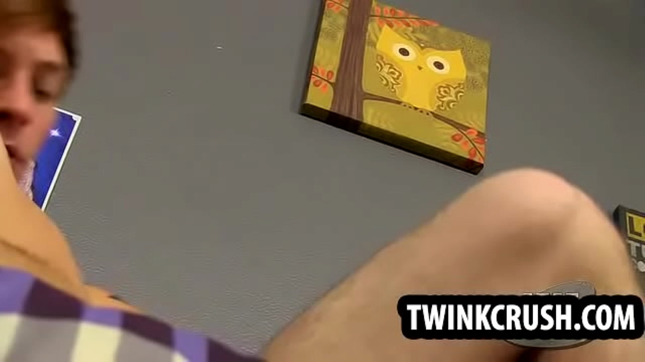 Horny twink Kevin Grover getting his ass fucked