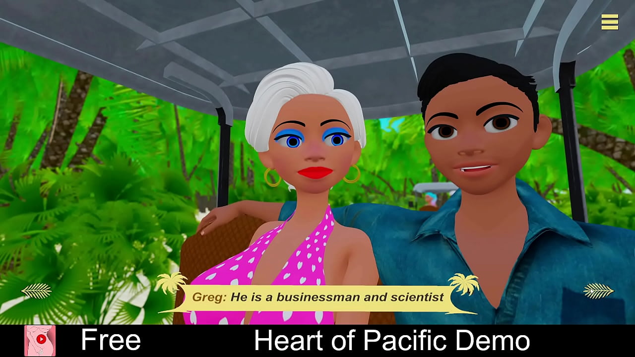 Heart of Pacific Demo (Free Steam Demo Game) Visual Novel, Sexual Content, Nudity, Mature, NSFW, Romance, 3D