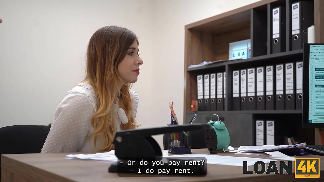 LOAN4K. Czech girl with big tits is sucking dick in his office