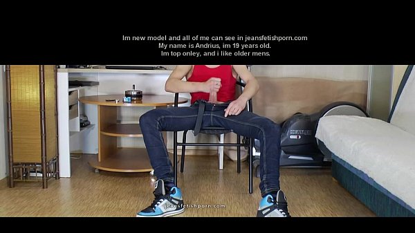 Young gay boy jerking