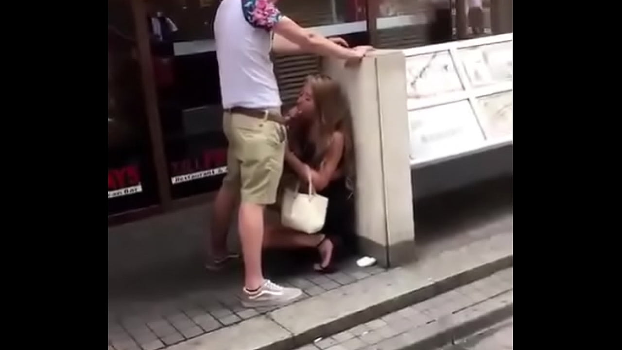Teens Blowjob in Public
