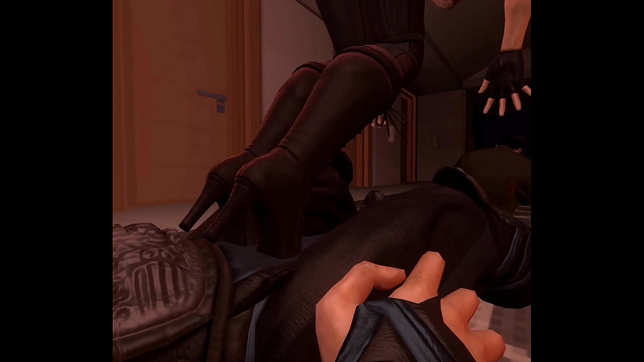 Sonya Blade ballsbusting flip landing