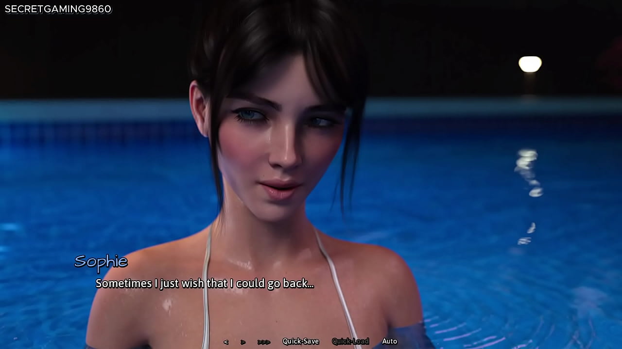 Hot Girl Seducing Him With Her Sexy Bikini - Summer Heat 05 By Naughty Fox Games