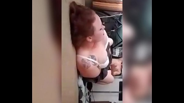 Sexy thick white teen with big tits floor play