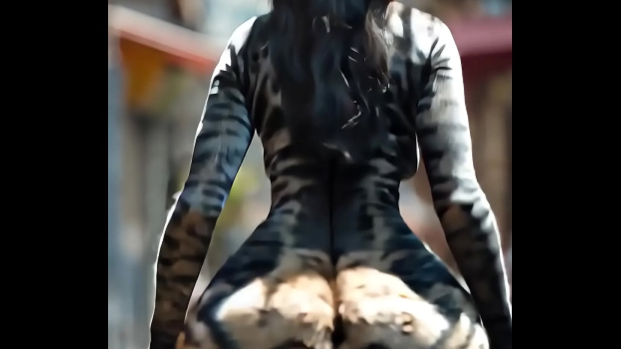 Big Booty Cat Woman with EDM (AI-generated)