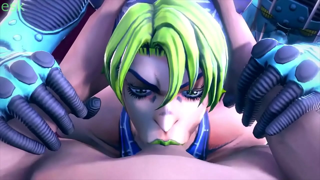 Jolyne bouffe une queue pour la premi&egrave;re fois