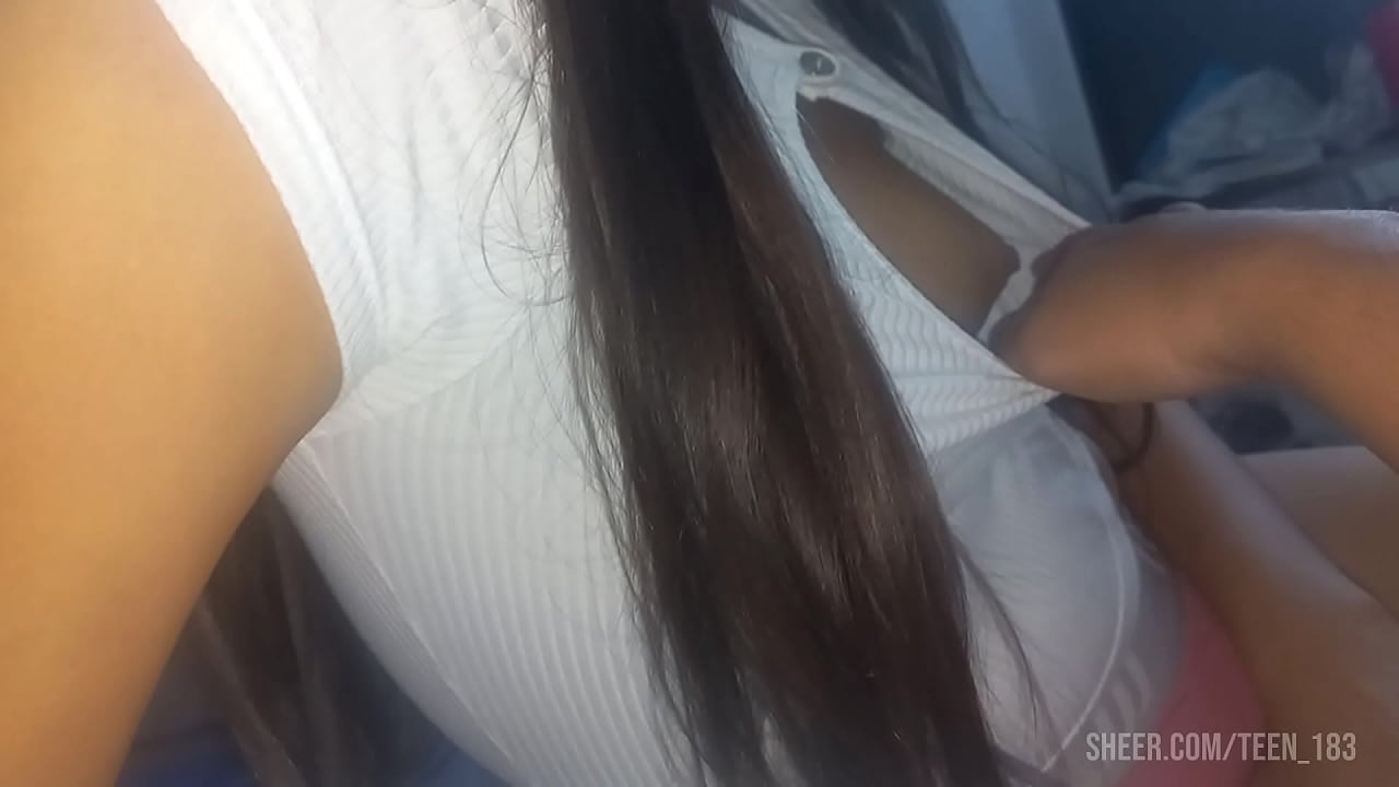 Skinny 18 year old girl wants anal sex and lets me fondle her perfect tits