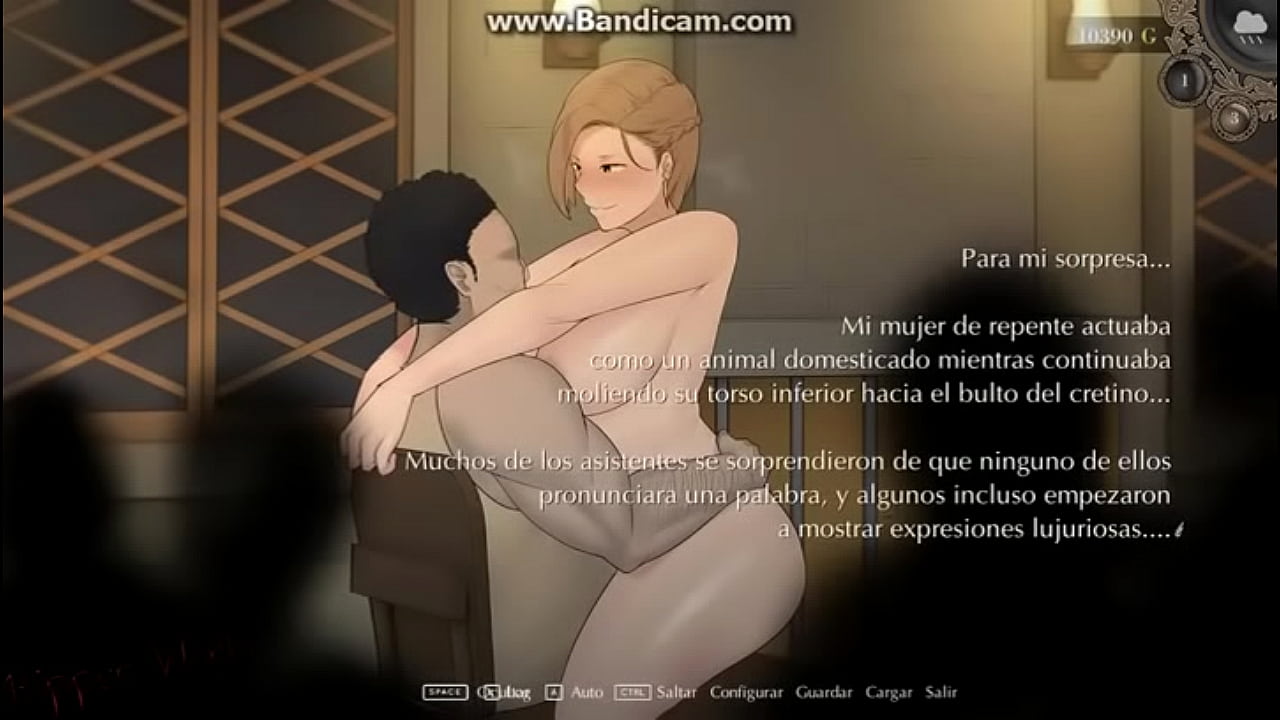 perra hace de stripper