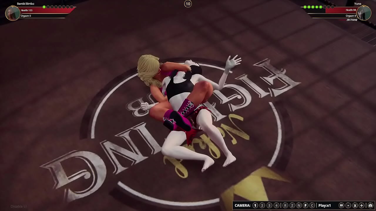 Bambi VS Yuna [NF3D Female MMA Combat Ring]