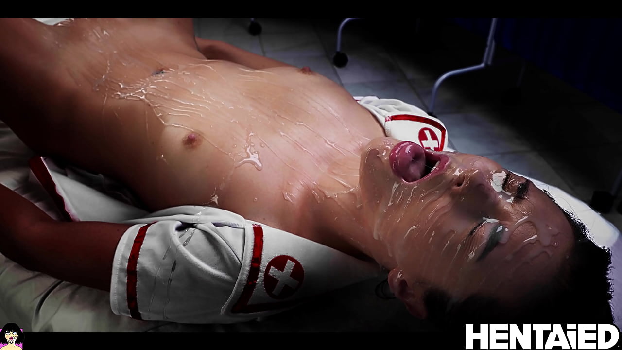 gorgeous Alya Stark got bukkake by aliens  in asian hentai style