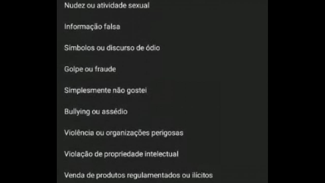 Denunciem essa conta