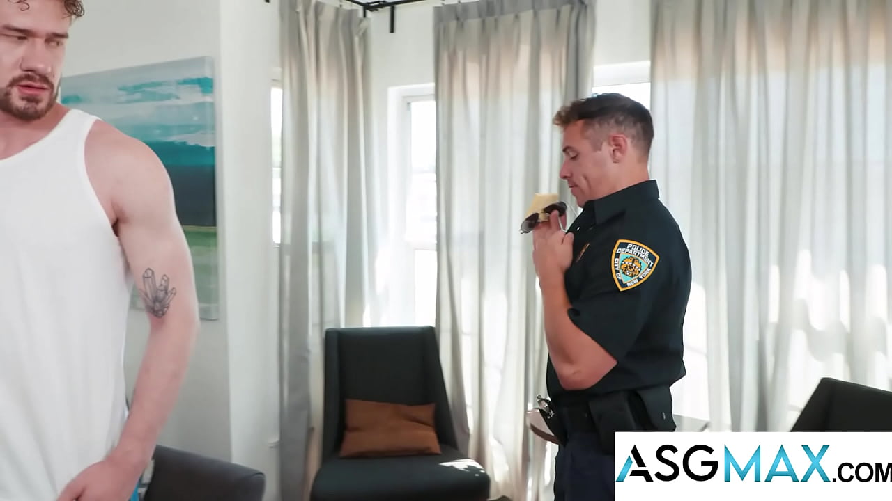 "I'm Going To Need To Conduct A Search" - Horny Cop Rails Ginger Jock